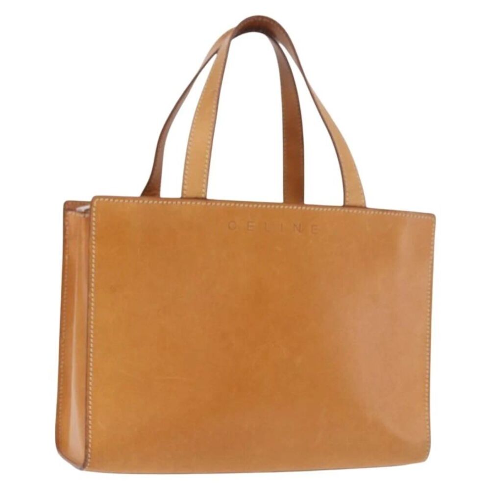 Celine Handbag Leather Brown Leather Handbag